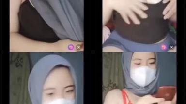 Bokep Jilbab - Jilbab Cantik Viral Live Pamer Body Montok - Bokephd