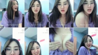 Bokep Indo viral Indo kacamata pamer tetek