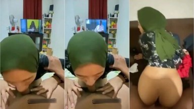 Bokep Indo Enak Rebahan Sambil Di Sepong Bini Jilbab Ijo Lanjut Ngewe - Avtub Ts - PasarBokep